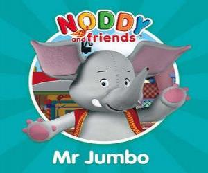 пазл Г-н Jumbo слонa